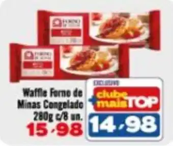 Waffle Forno de Minas Congelado