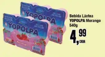 Rede Economia Bebida Láctea YOPOLPA Morango oferta