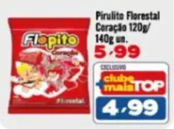 Pirulito Florestal Coração