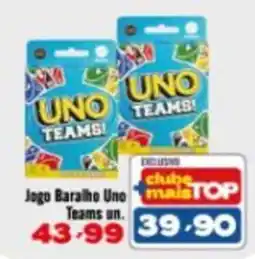 Rede Top jogo baralho uno teams oferta