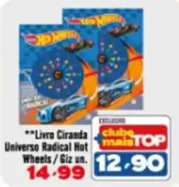 Rede Top Livro Ciranda Universo Radical Hot Wheels oferta
