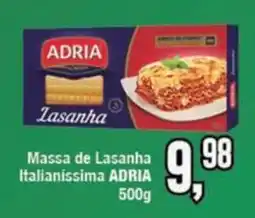 Rede Economia Massa de Lasanha Italianissima ADRIA oferta
