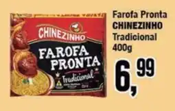 Rede Economia Farofa pronta chinezinho tradicional oferta
