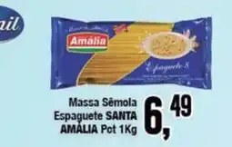 Rede Economia Massa Sêmola Espaguete SANTA oferta