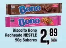 Rede Economia Biscoito Bono Recheado NESTLÉ oferta