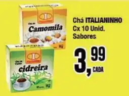 Rede Economia Chá Italianinho oferta