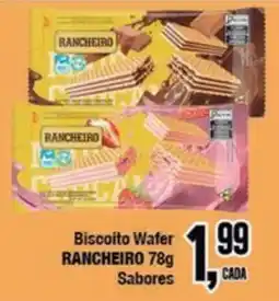 Rede Economia Biscoito Wafer RANCHEIRO oferta