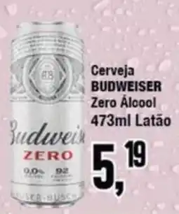 Rede Economia Cerveja Budweiser Zero Álcool oferta