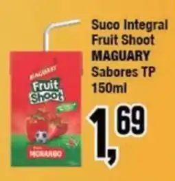 Rede Economia Suco integral fruit shoot maguary sabores tp oferta