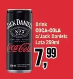 Rede Economia Drink coca-cola c/jack daniels oferta