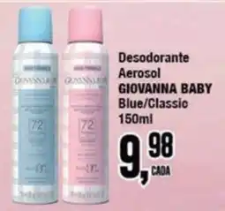 Rede Economia Desodorante Aerosol Giovanna Baby Blue/Classic oferta