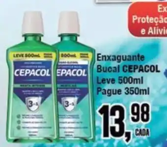 Rede Economia Enxaguante Bucal Cepacol oferta