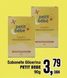 Rede Economia Sabonete Glicerina Petit Bebe oferta