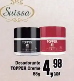 Rede Economia Desodorante TOPPER Creme oferta