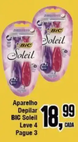 Rede Economia Aparelho depilar bic soleil oferta