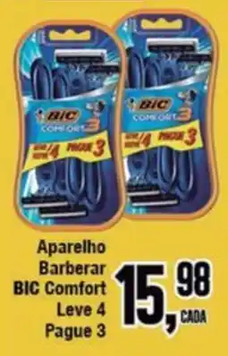Rede Economia Aparelho Barberar BIC Comfort oferta