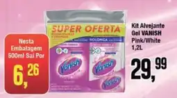 Rede Economia Kit Alvejante Gel Vanish Pink/White oferta