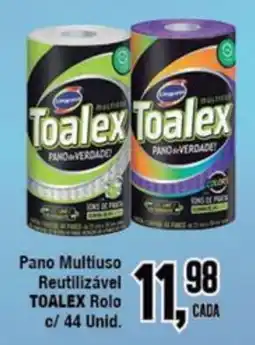 Rede Economia Pano multiuso reutilizável toalex rolo oferta