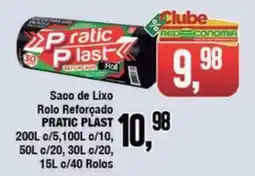 Rede Economia Saco de lixo rolo reforçado pratic plast oferta