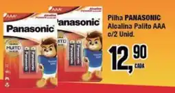 Rede Economia Pilha panasonic alcalina palito aaa oferta