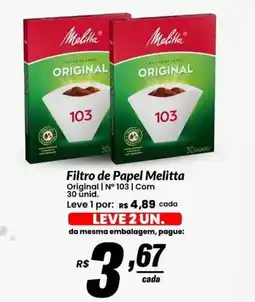 Stok Center Filtro de Papel Melitta Original oferta