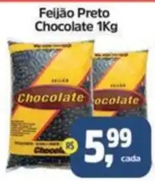 Sj Supermercados Felijão Preto Chocolate oferta