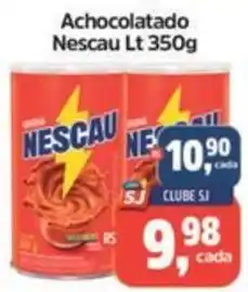 Sj Supermercados Achocolatado Nescau oferta