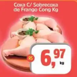 Sj Supermercados Coxa C/ Sobrecoxa de Frango Cong Kg oferta