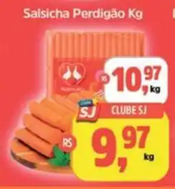 Sj Supermercados Salsicha Perdigão Kg oferta