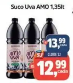 Sj Supermercados Suco Uva AMO oferta