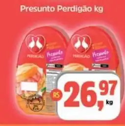 Sj Supermercados Presunto Perdigão kg oferta