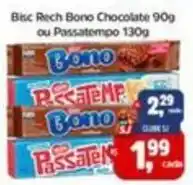 Sj Supermercados Bisc Rech Bono Chocolate ou Passatempo oferta