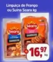 Sj Supermercados Linguiça de Frango ou Suína Seara oferta