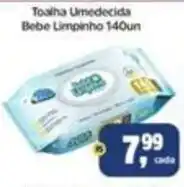 Sj Supermercados Toalha Umedecida Bebe Limpinho oferta