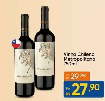 Atacado Vem Vinho Chileno Metropolitano oferta