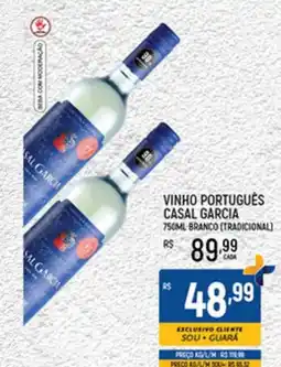 Supermercado Guará Vinho português casal garcia oferta