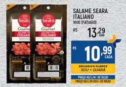 Supermercado Guará Salame seara italiano oferta