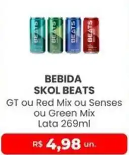 Higa Atacado bebida skol beats oferta