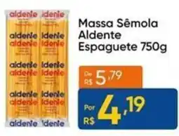 Atacado Vem Massa Sêmola Aldente Espaguete oferta