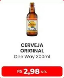 Higa Atacado Cerveja original one way oferta