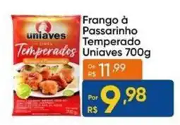 Atacado Vem Frango à Passarinho Temperado Uniares oferta