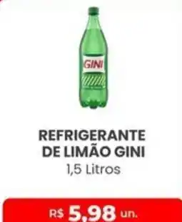 Higa Atacado Refrigerante de limão gini oferta