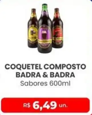 Higa Atacado Coquetel composto badra & badra oferta