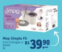 Mix Mateus Mop Simplo Fit Com Esfregão e Balde oferta