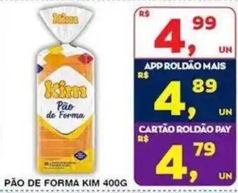 Roldão Pão de Forma Kim oferta