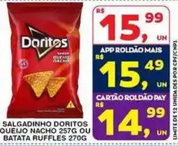 Roldão Salgadinho Doritos Queijo Nacho oferta