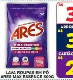 Roldão Lava roupas em pó ares max essence oferta