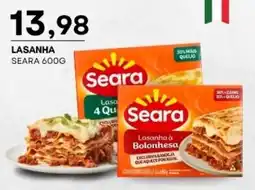 Mercadão Atacadista Lasanha seara oferta