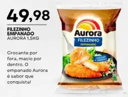 Mercadão Atacadista Filezinho empanado aurora oferta