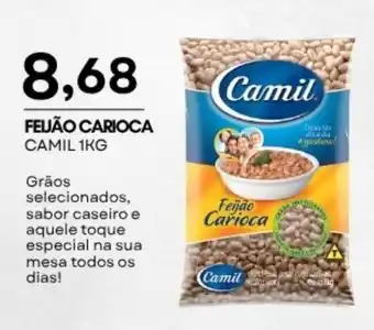 Mercadão Atacadista Feijão carioca camil oferta
